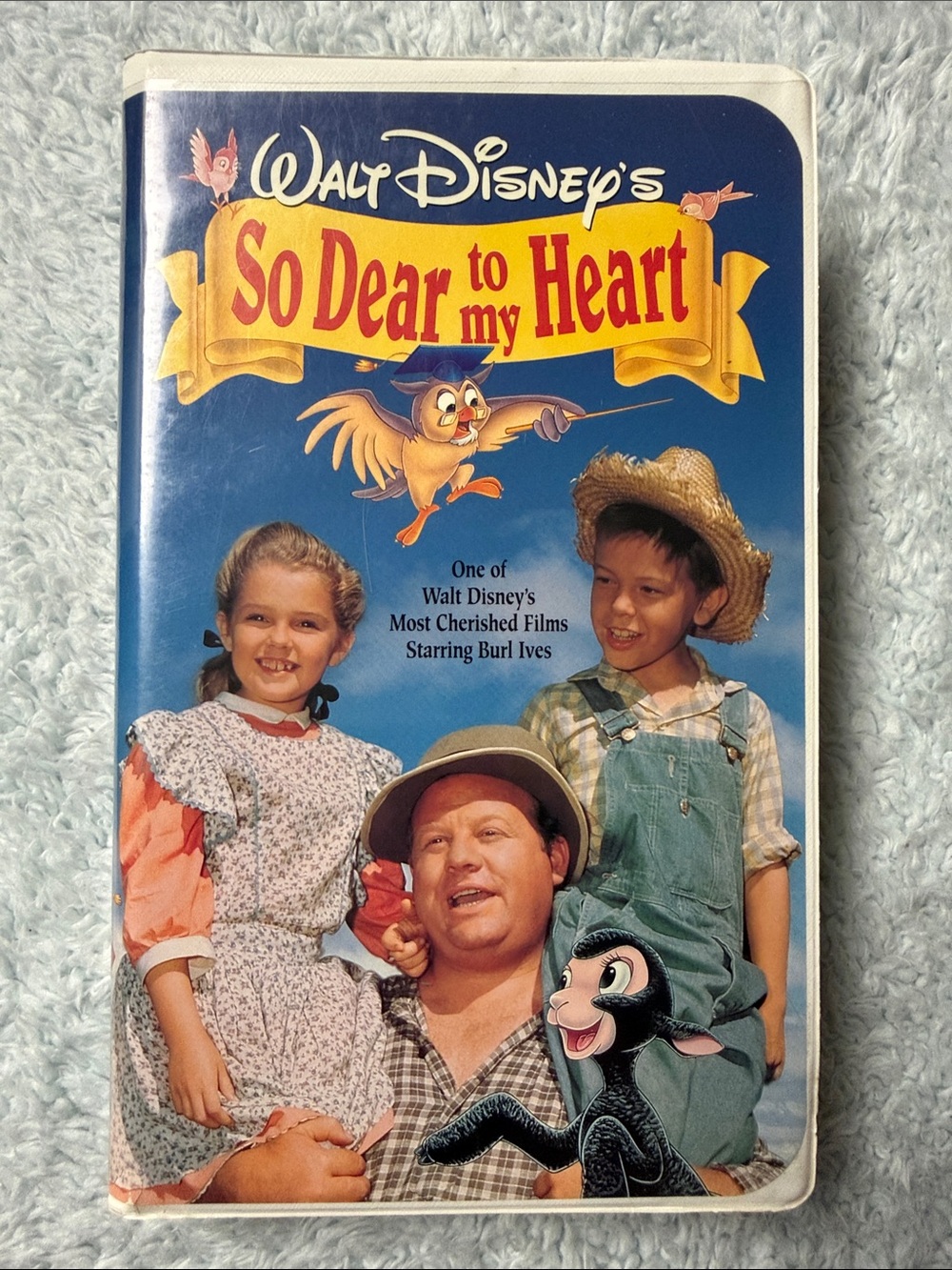 Disney So Dear to My Heart VHS Cover - Released 1986